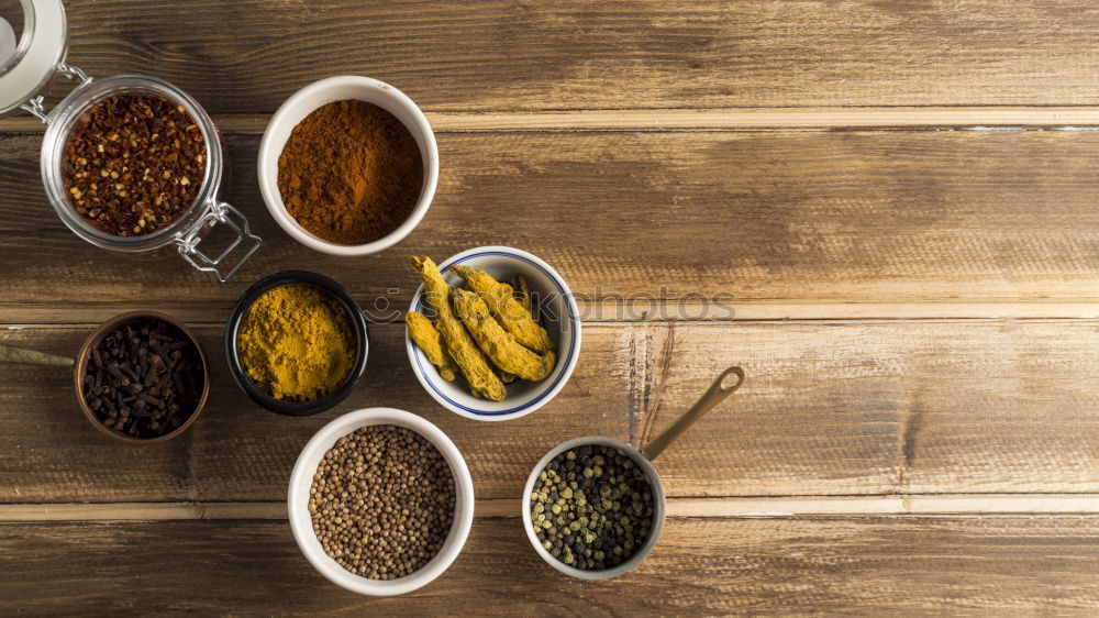 Similar – Image, Stock Photo Chickpeas and various healthy salad ingredients