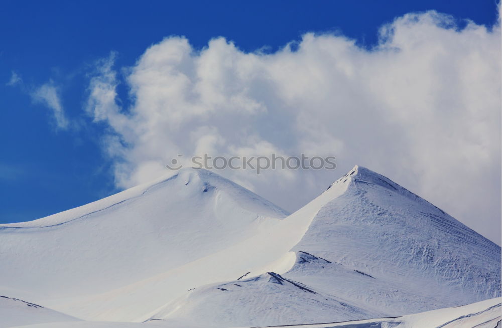 Similar – Valais Alps Vantage point