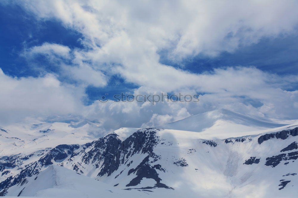 Similar – Image, Stock Photo Tsunami cloud or togetherness in the snow