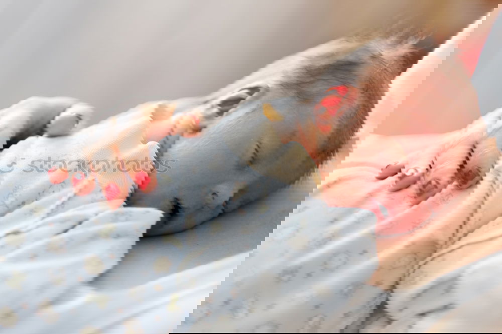 Similar – Image, Stock Photo Newborn taking bath