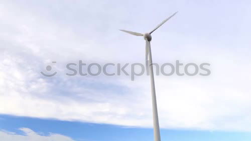 Similar – Image, Stock Photo windmill Wind energy plant