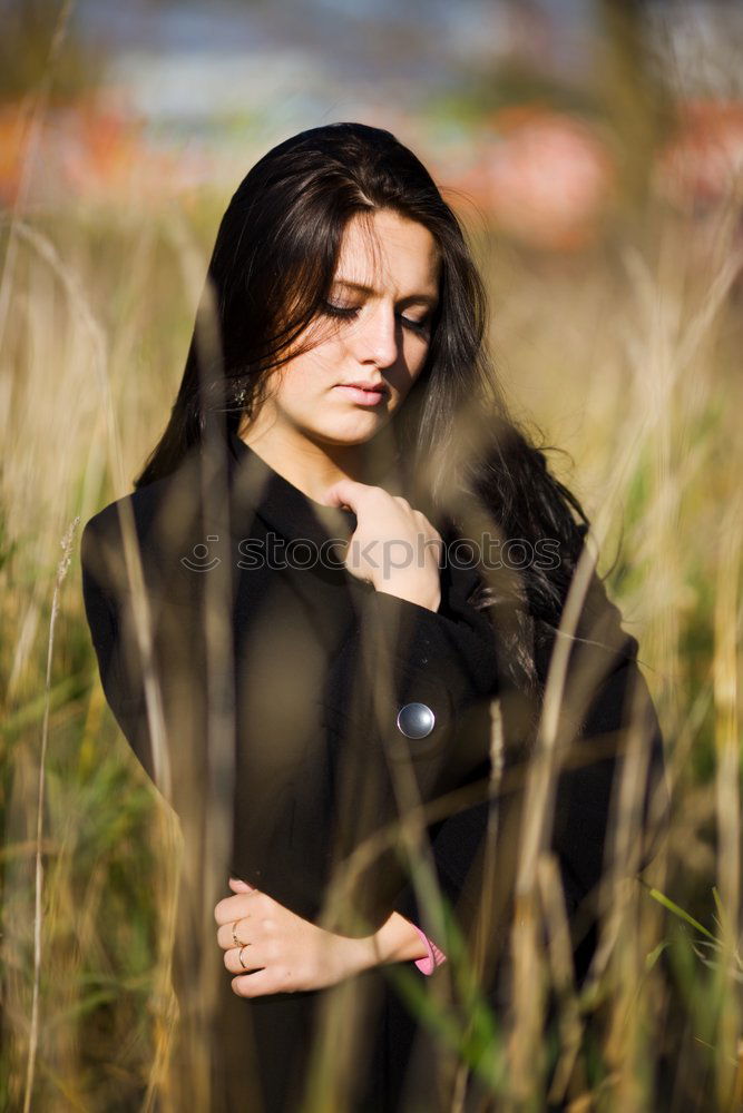 Similar – Image, Stock Photo Enjoy Pregnant Nature