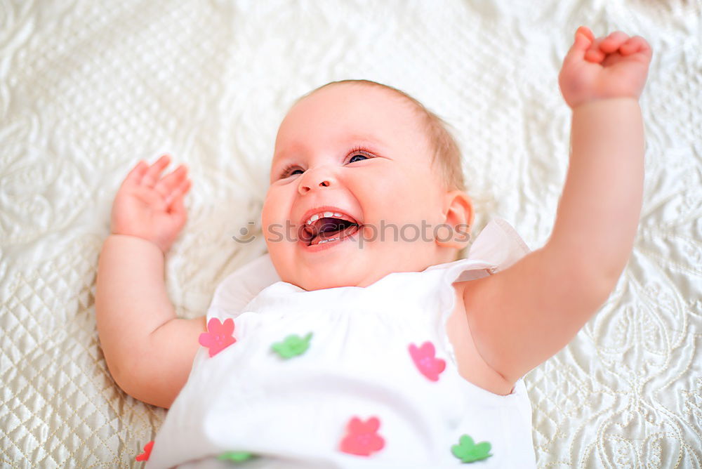 Similar – Image, Stock Photo children’s laughter Child