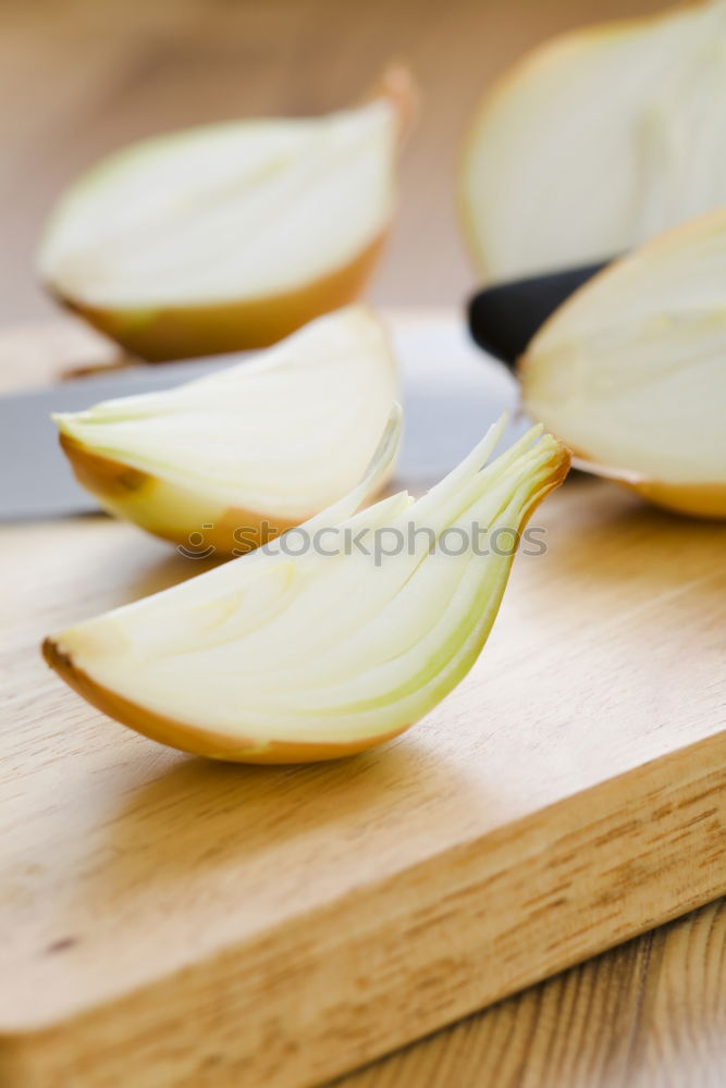 Similar – Image, Stock Photo peeled apple Food Fruit