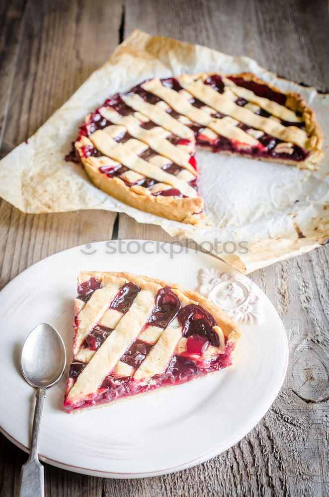 Similar – Image, Stock Photo plum cake Plum