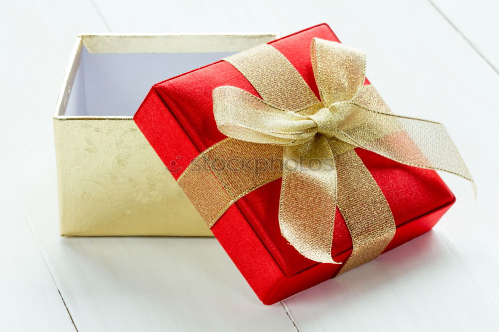 Similar – Image, Stock Photo Gift boxes with red ribbon