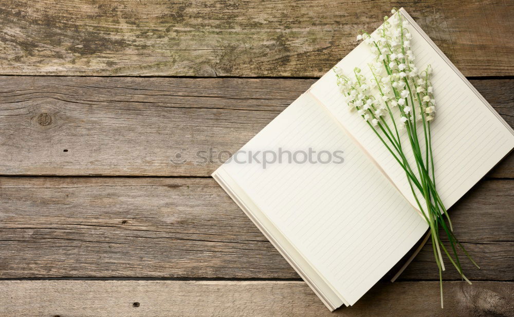 Similar – Image, Stock Photo Notebook with clean white sheets