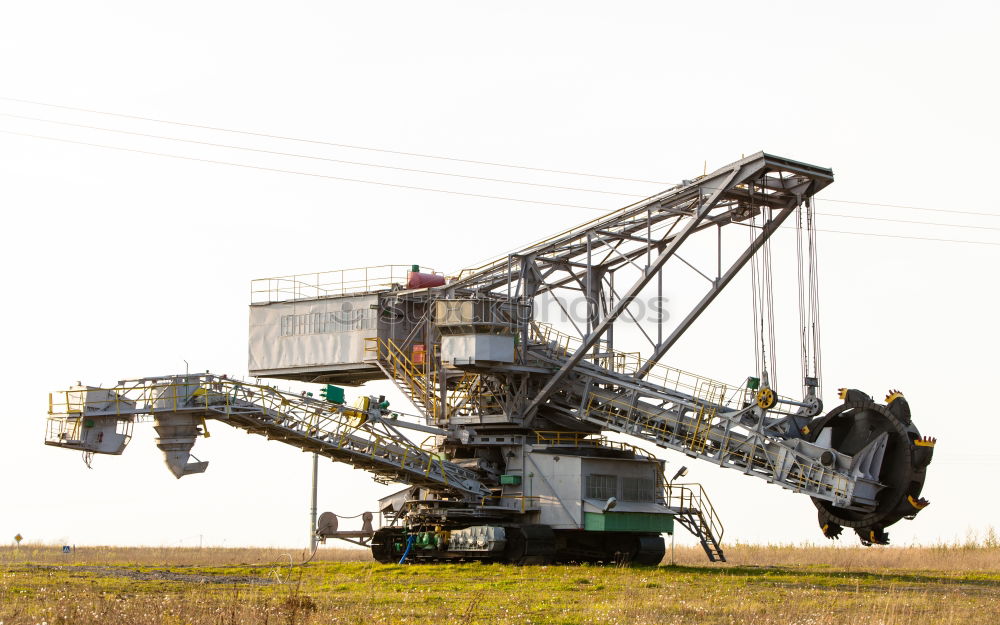 Similar – Largest bucket wheel excavator in the world