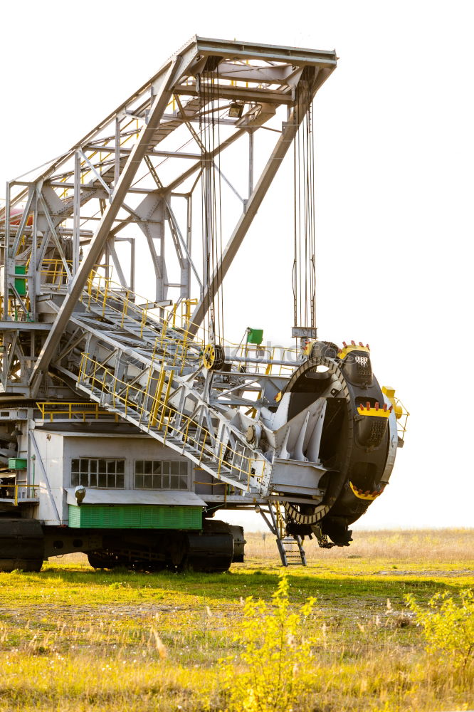 Similar – Largest bucket wheel excavator in the world