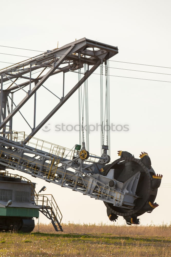 Largest bucket wheel excavator in the world