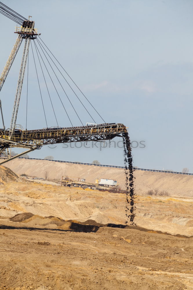 Similar – Largest bucket wheel excavator in the world