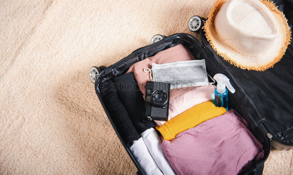 Similar – Image, Stock Photo Set of cool accessories