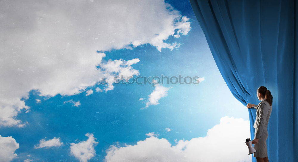 Similar – Foto Bild ausblick Wolken Aussicht