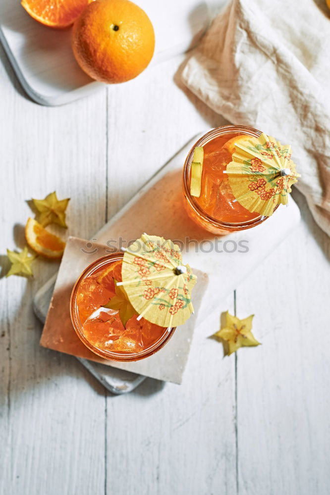 Similar – Fresh Orange Juice with Berries