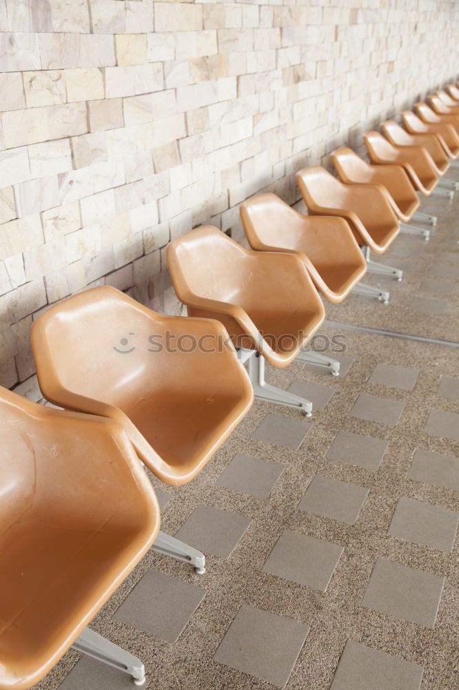 Image, Stock Photo shell Chair White Airfield