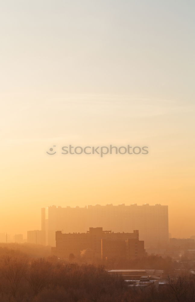 Similar – Image, Stock Photo the city in the distance III