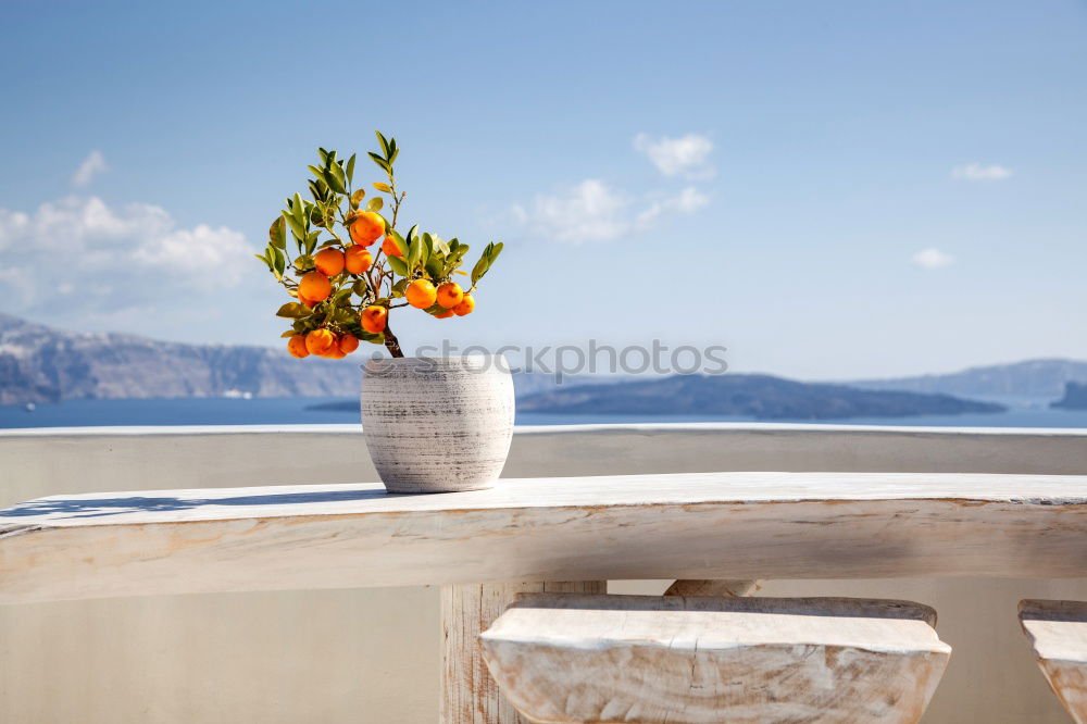 Similar – Image, Stock Photo Typical greek restaurant.