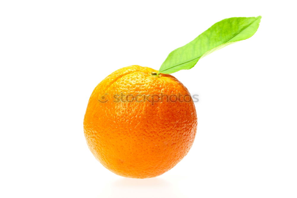 Image, Stock Photo mandarin Tangerine Green