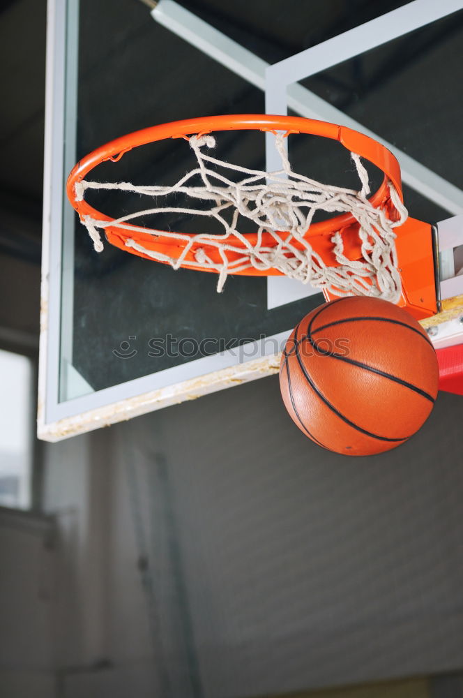 Similar – Basketballring auf der Straße