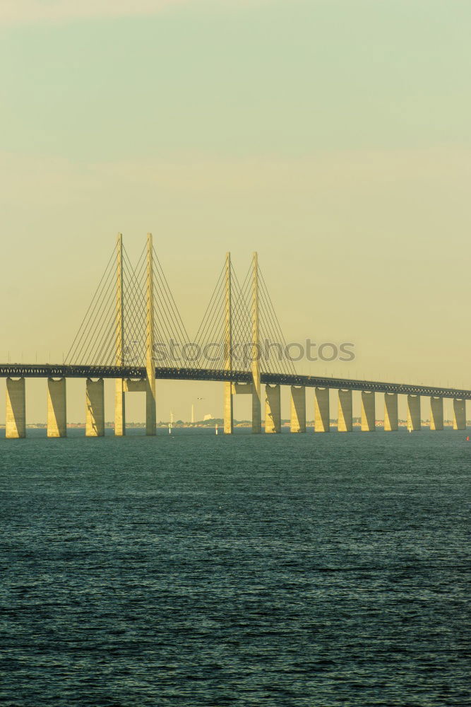 Similar – Image, Stock Photo Sunshine Skyway Bridge