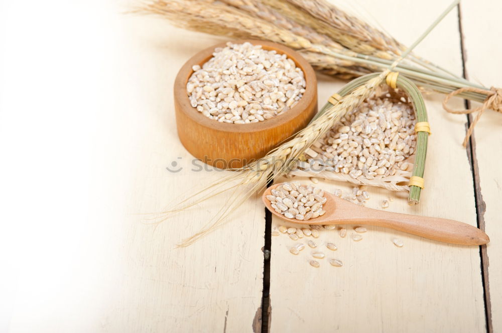 Similar – Image, Stock Photo Flour background with equipment and ingredients for baking