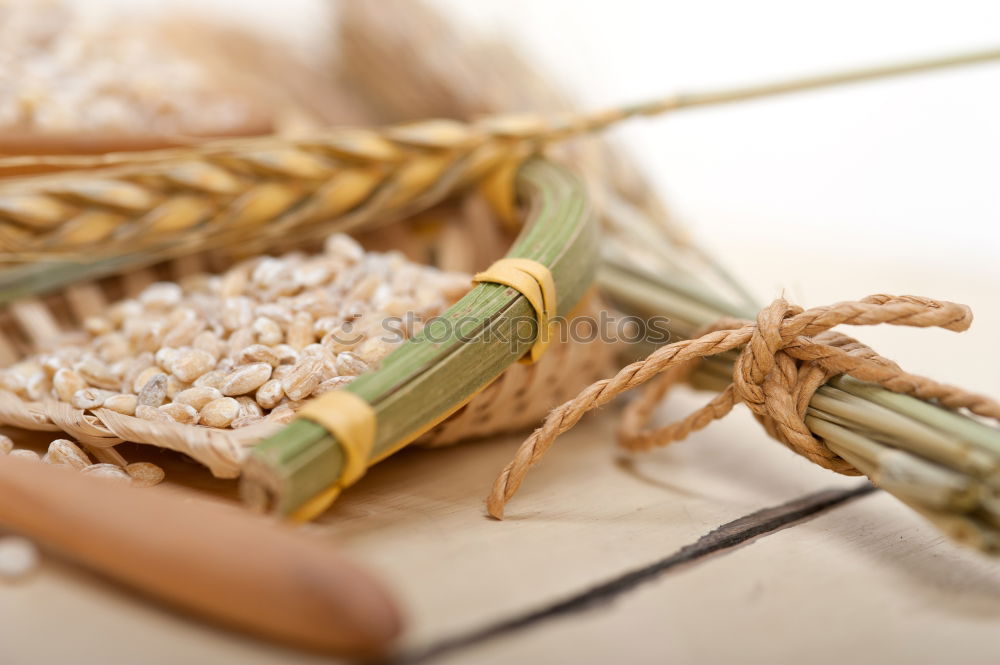 Similar – Image, Stock Photo Flour background with equipment and ingredients for baking