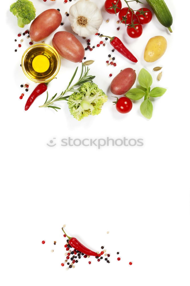 Similar – Image, Stock Photo Tuna steak with fresh herbs