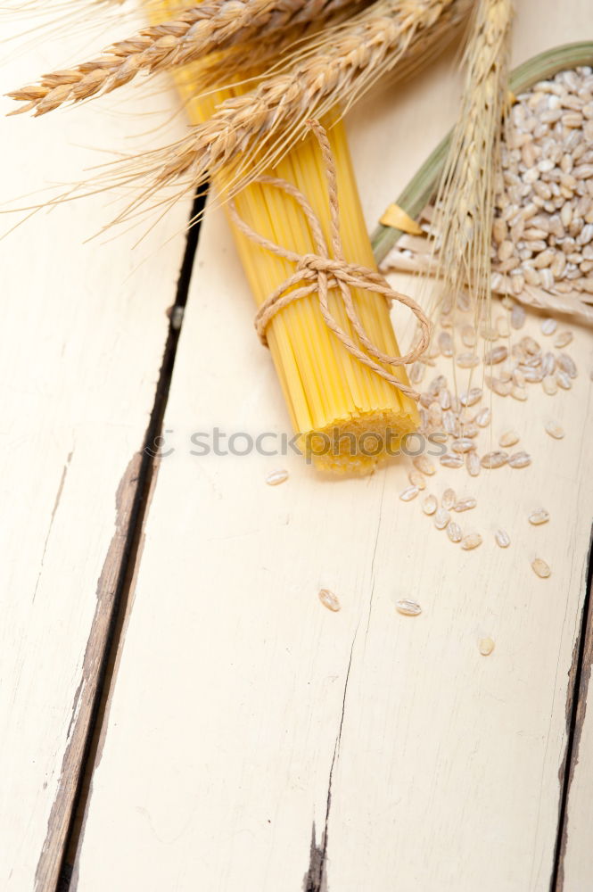 Similar – Image, Stock Photo Flour background with equipment and ingredients for baking