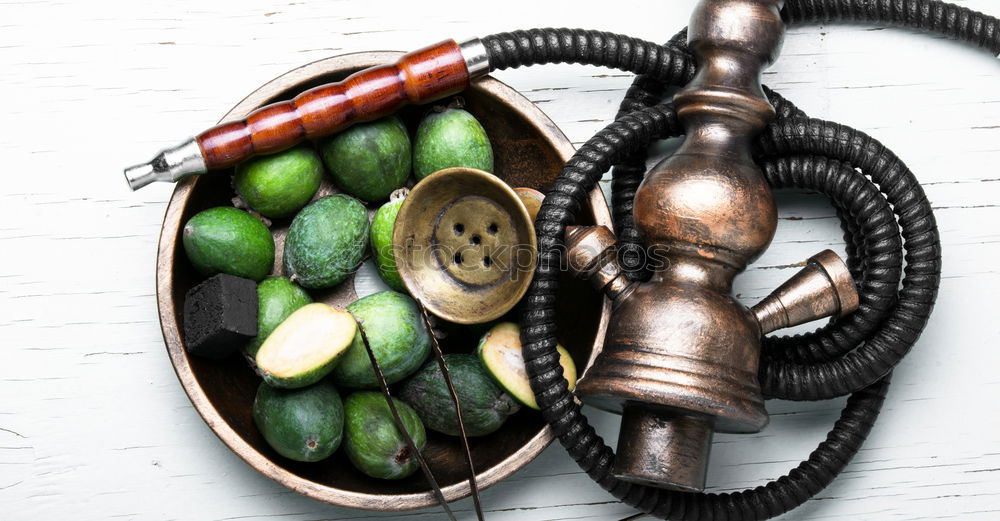 Similar – Image, Stock Photo Oriental shisha with figs