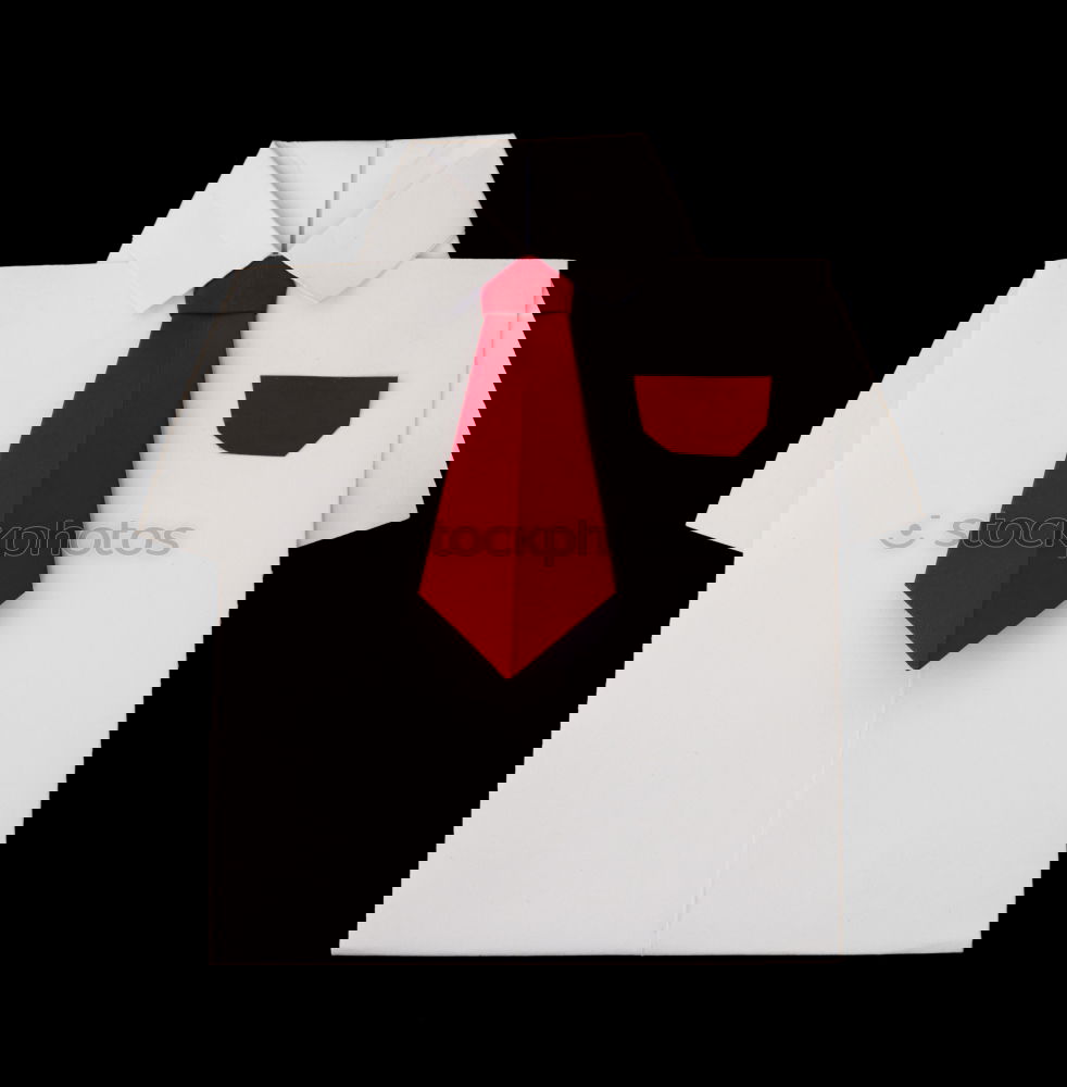 Similar – Image, Stock Photo chef in red uniform holding a blank notebook