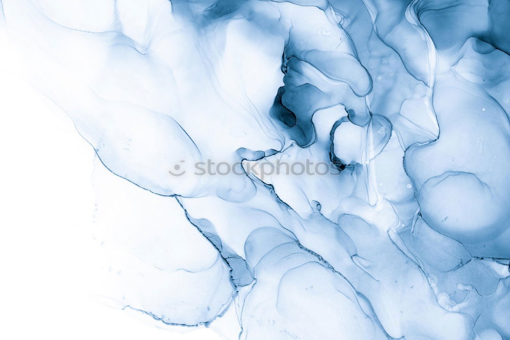 Image, Stock Photo cold blue ice