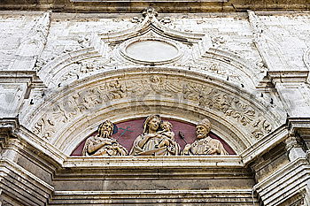 Similar – Image, Stock Photo Architecture on roof of Duomo gothic cathedral