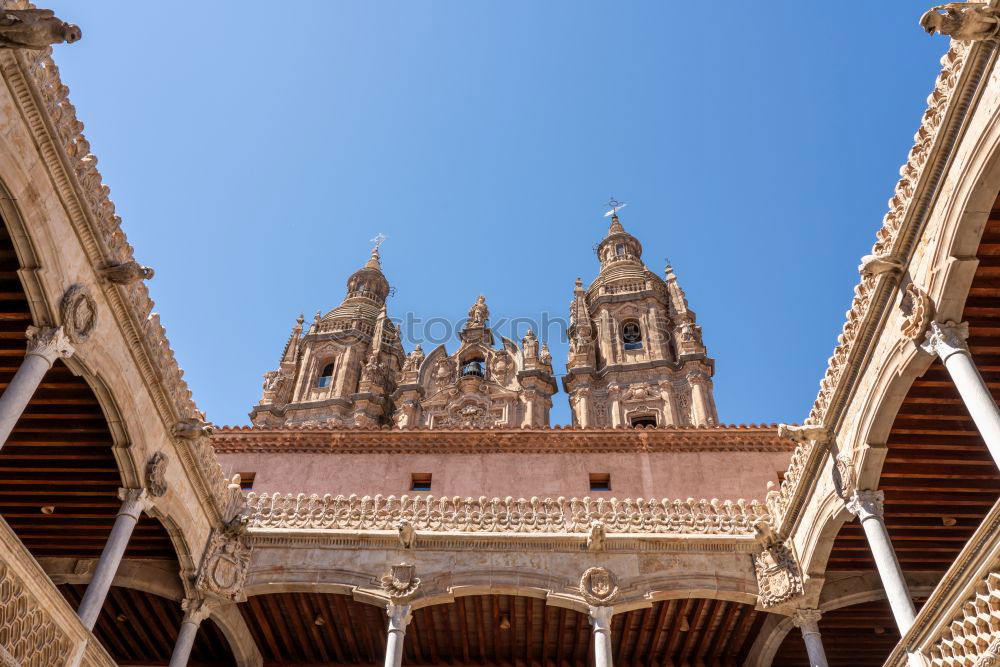 Similar – Image, Stock Photo Cathedral of the Holy Cross, Barcelona