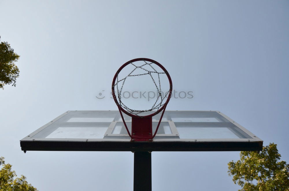 Similar – Image, Stock Photo Ball after basket perspective