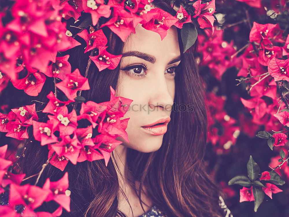 Similar – Image, Stock Photo Young and beautiful brunette woman