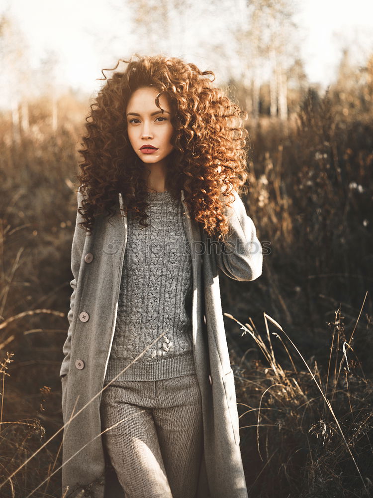 Similar – Image, Stock Photo Young woman surrounded by green leaves