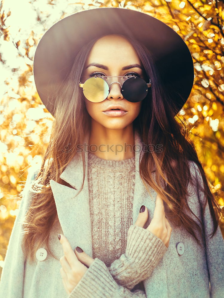 Similar – girl in hat Young woman