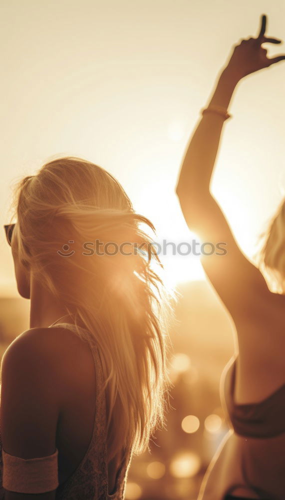 Similar – Image, Stock Photo Mother and son playing on the beach at the sunset time. People having fun outdoors. Concept of happy vacation and friendly family.