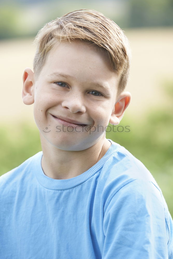 Similar – Image, Stock Photo Portrait in front of tree