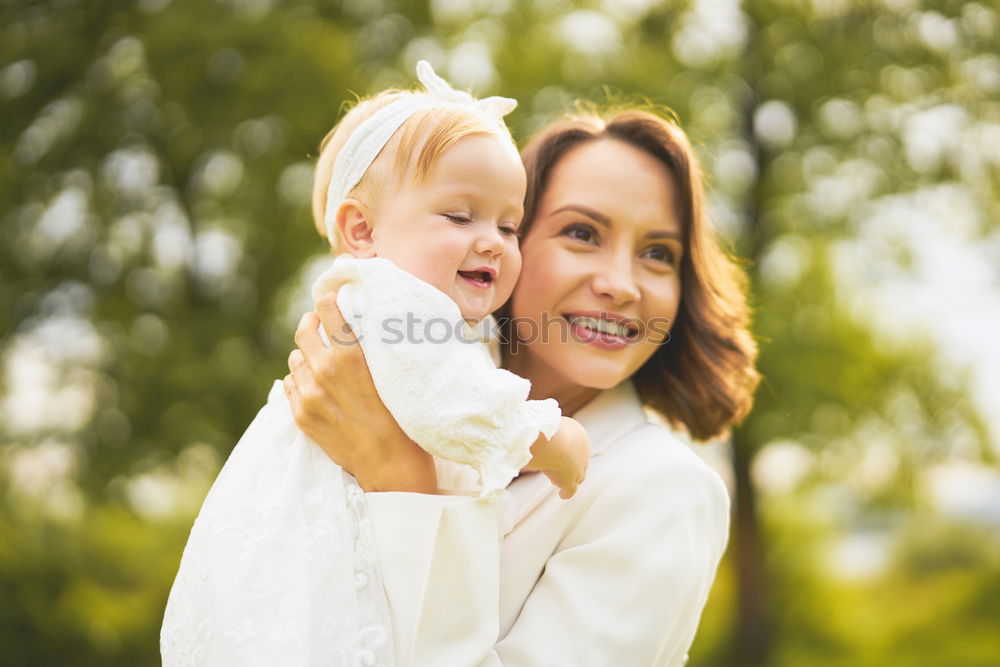 Similar – Image, Stock Photo Photo of mother and daughter