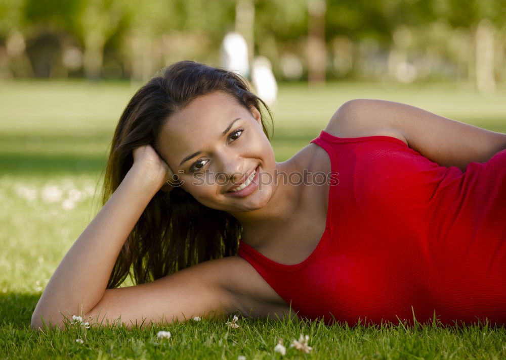 Similar – Image, Stock Photo cheerful black afro woman outdoors