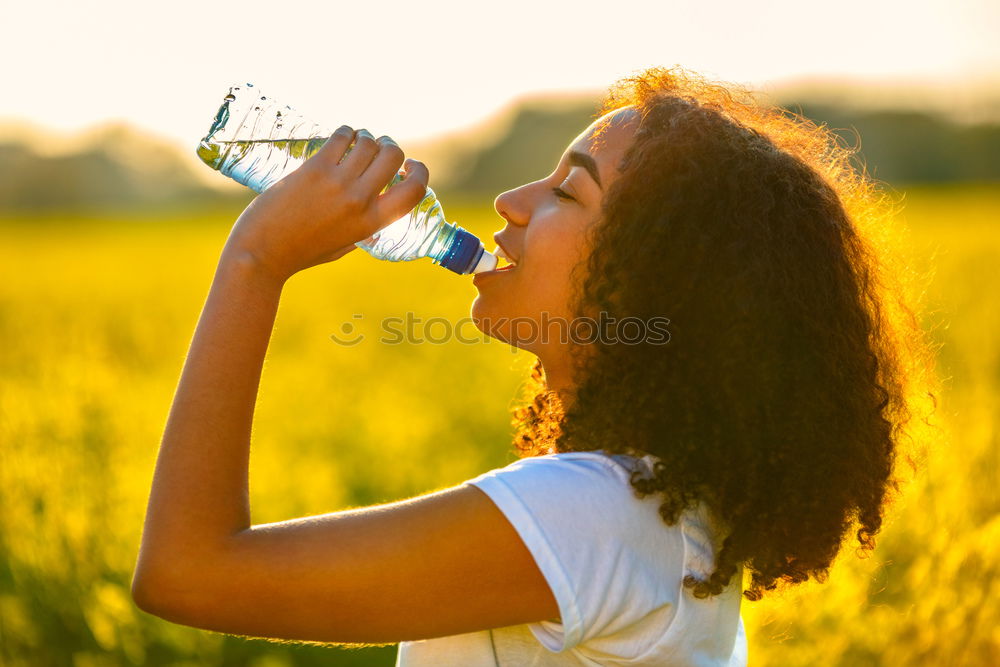Similar – Image, Stock Photo Refreshment in the sun