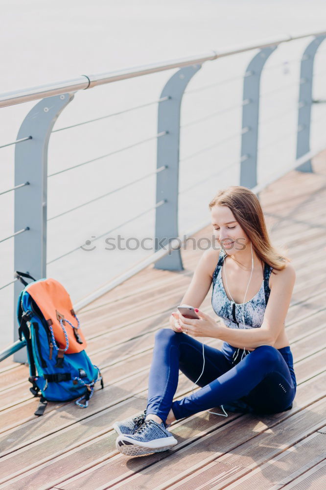 Similar – Man with ball walking outside