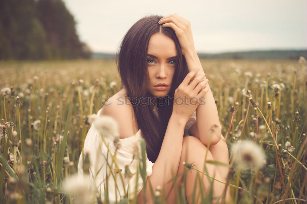 Similar – Woman amidst ferns Fern