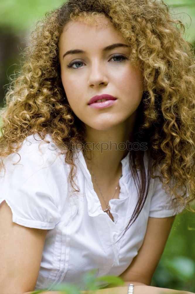 Similar – Image, Stock Photo Beautiful young African American woman with afro hairstyle