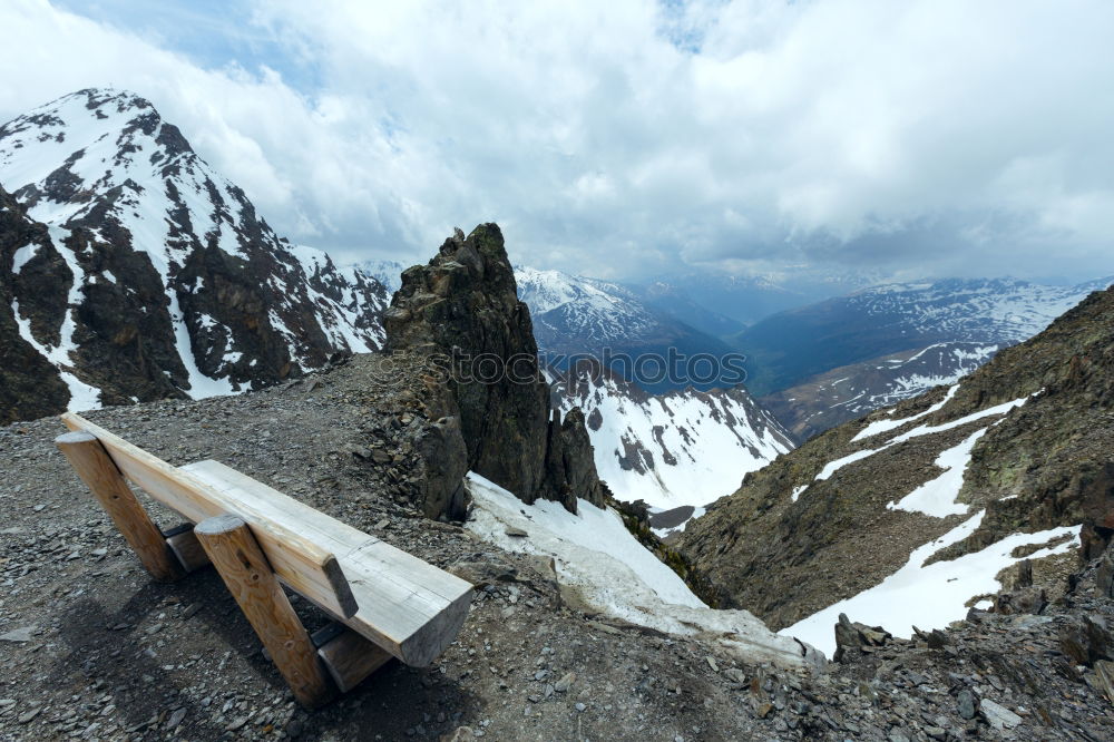 Similar – Foto Bild alle kinder bremsen vor der schlucht…