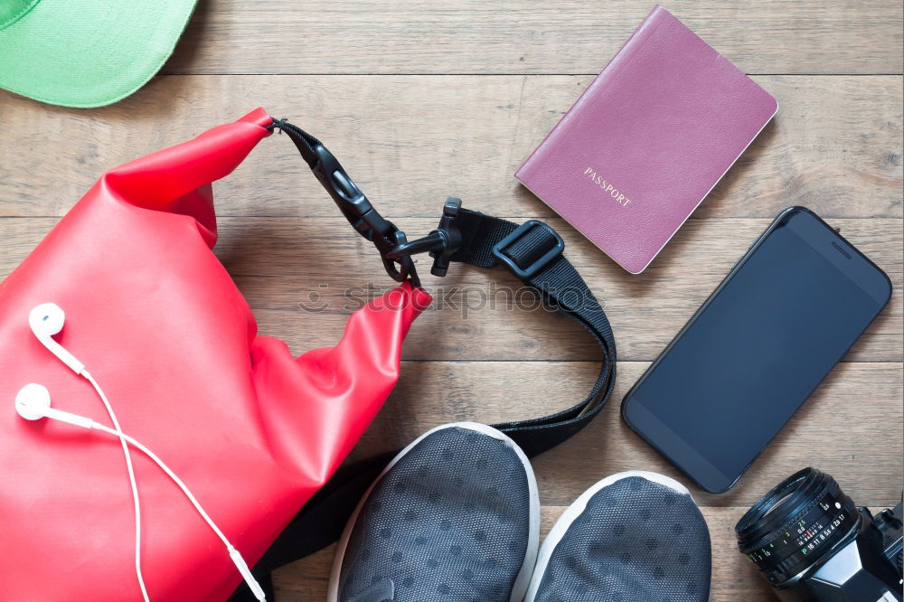 Similar – Image, Stock Photo typewriter, jeans, camera, shoes on the white desk