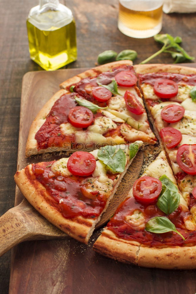 Similar – Fresh homemade pizza Food