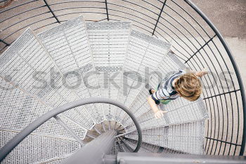 Similar – An aerial view of young woman reading a book