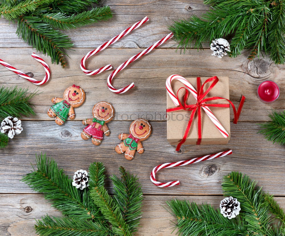 Similar – Image, Stock Photo Making Christmas ball pinning the sequins onto the ball